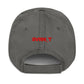 SATOSHI RED / Distressed Bitcoin Dad Hat - SVRN_T Hats - The Orange Habit