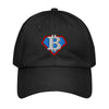 SUPER B / Under Armour® Bitcoin Dad Hat - SVRN_T Hats - The Orange Habit