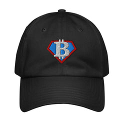 SUPER B / Under Armour® Bitcoin Dad Hat - SVRN_T Hats - The Orange Habit