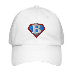 SUPER B / Under Armour® Bitcoin Dad Hat - SVRN_T Hats - The Orange Habit