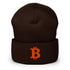 THE B / Bitcoin Beanie - SVRN_T Hats - The Orange Habit