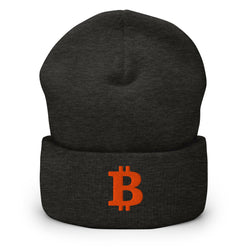 THE B / Bitcoin Beanie - SVRN_T Hats - The Orange Habit