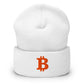 THE B / Bitcoin Beanie - SVRN_T Hats - The Orange Habit