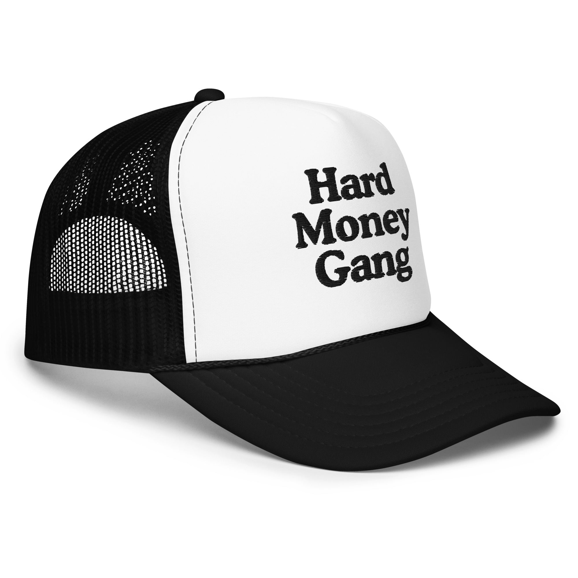 Hard Money Gang / Bitcoin Foam Trucker Hat - SVRN_T Hats - The Orange Habit