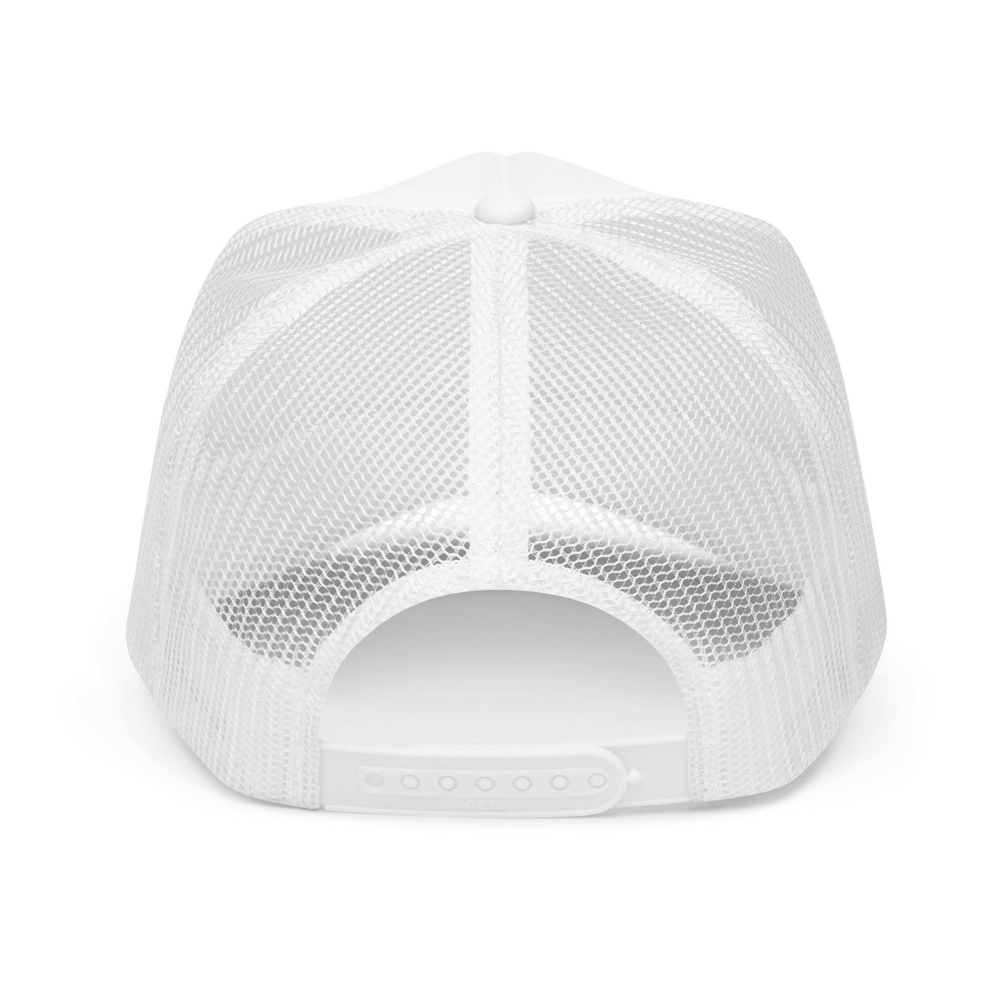 Route 21 / Bitcoin Foam Trucker Hat - SVRN_T Hats - The Orange Habit
