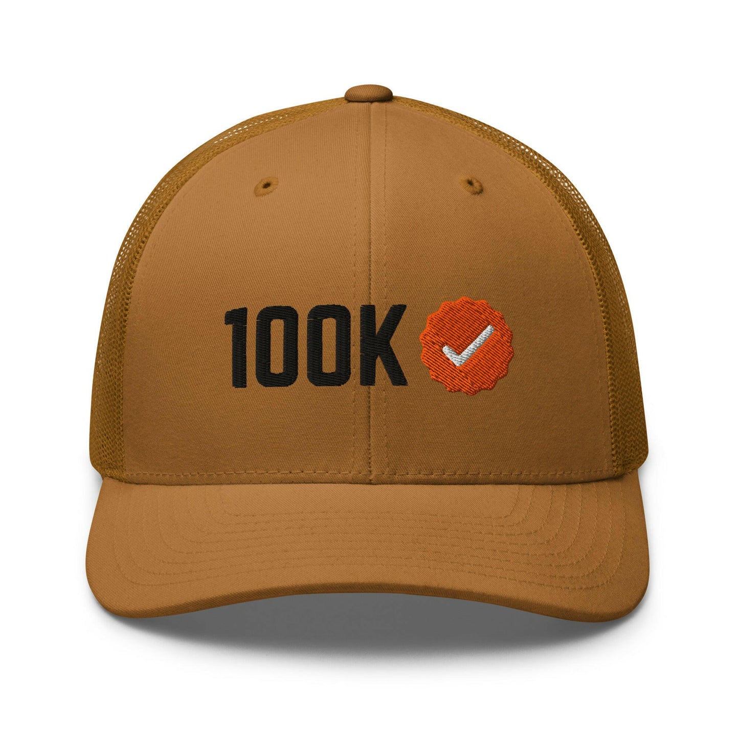100K Verified / Bitcoin Trucker Cap - SVRN_T Hats - The Orange Habit
