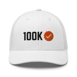 100K Verified / Bitcoin Trucker Cap - SVRN_T Hats - The Orange Habit