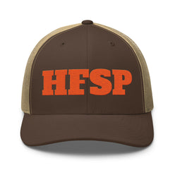 HFSP / Bitcoin Trucker Cap - SVRN_T Hats - The Orange Habit