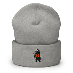 Honey Badger / Bitcoin Beanie - SVRN_T Hats - The Orange Habit