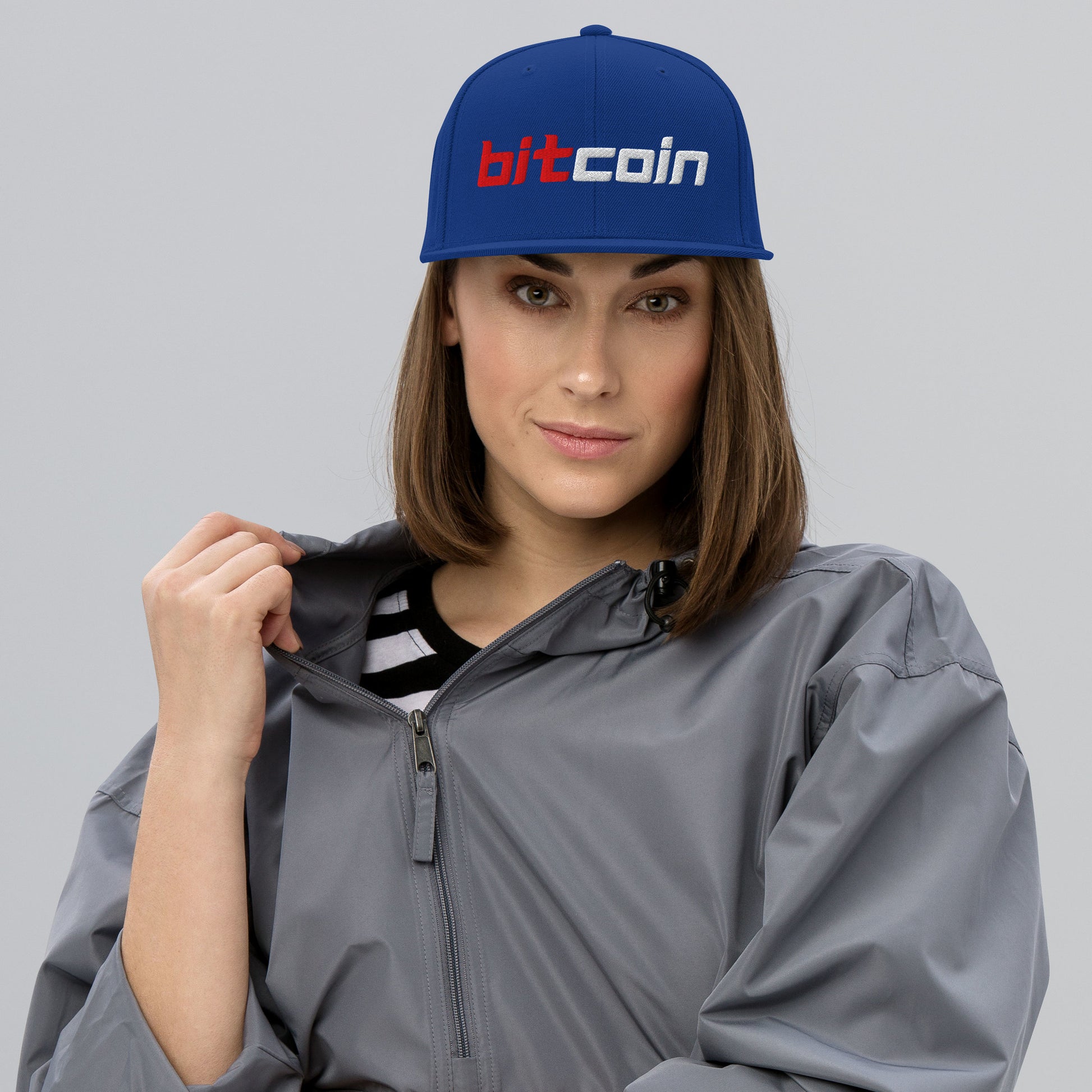 Bitcoin / USA Snapback Hat - SVRN_T Hats - The Orange Habit