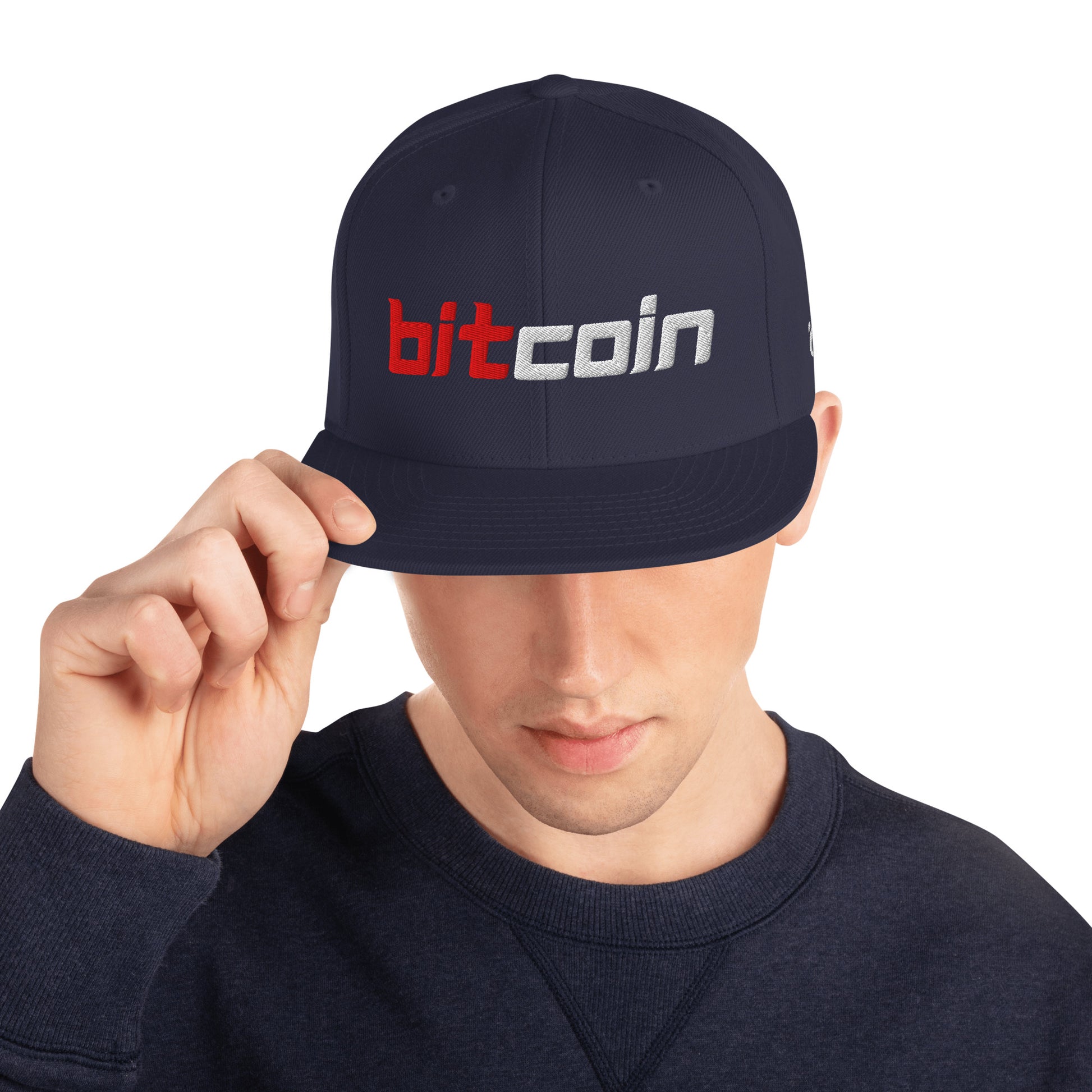 Bitcoin / USA Snapback Hat - SVRN_T Hats - The Orange Habit