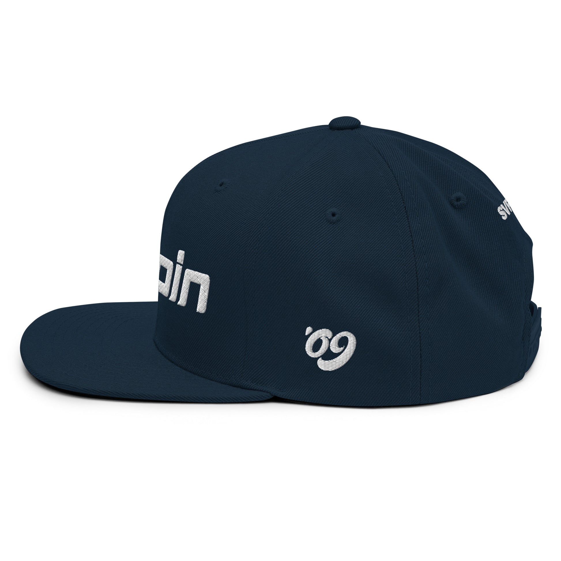 Bitcoin / USA Snapback Hat - SVRN_T Hats - The Orange Habit