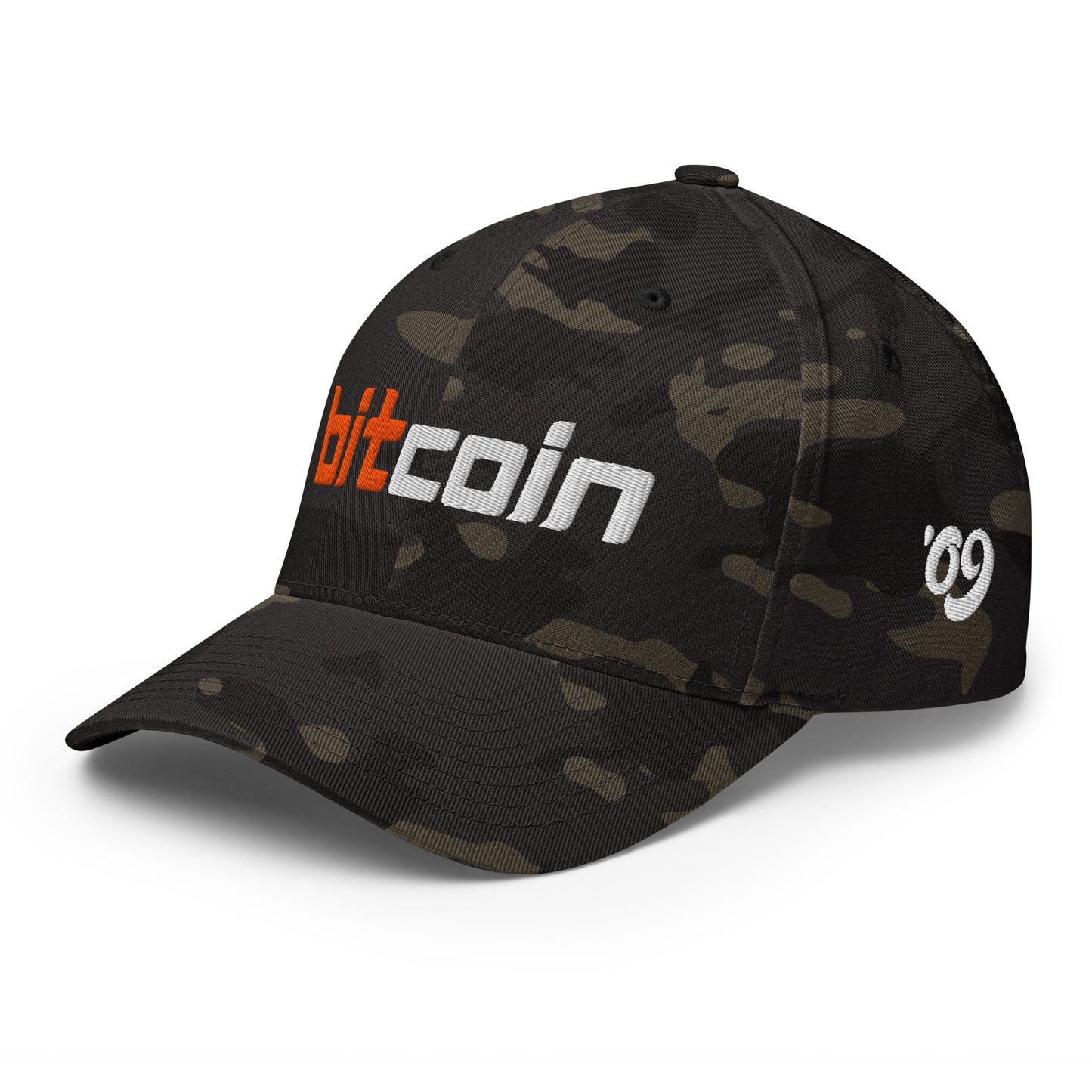 Bitcoin / Fitted Hat - SVRN_T Hats - The Orange Habit