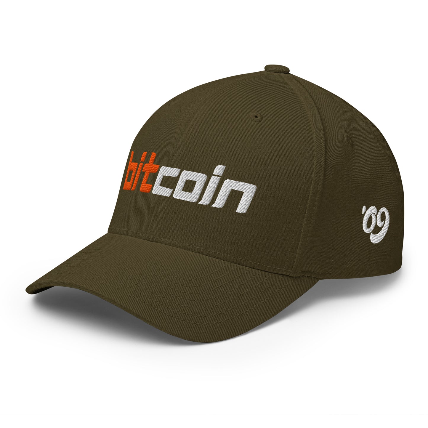 Bitcoin / Fitted Hat - SVRN_T Hats - The Orange Habit