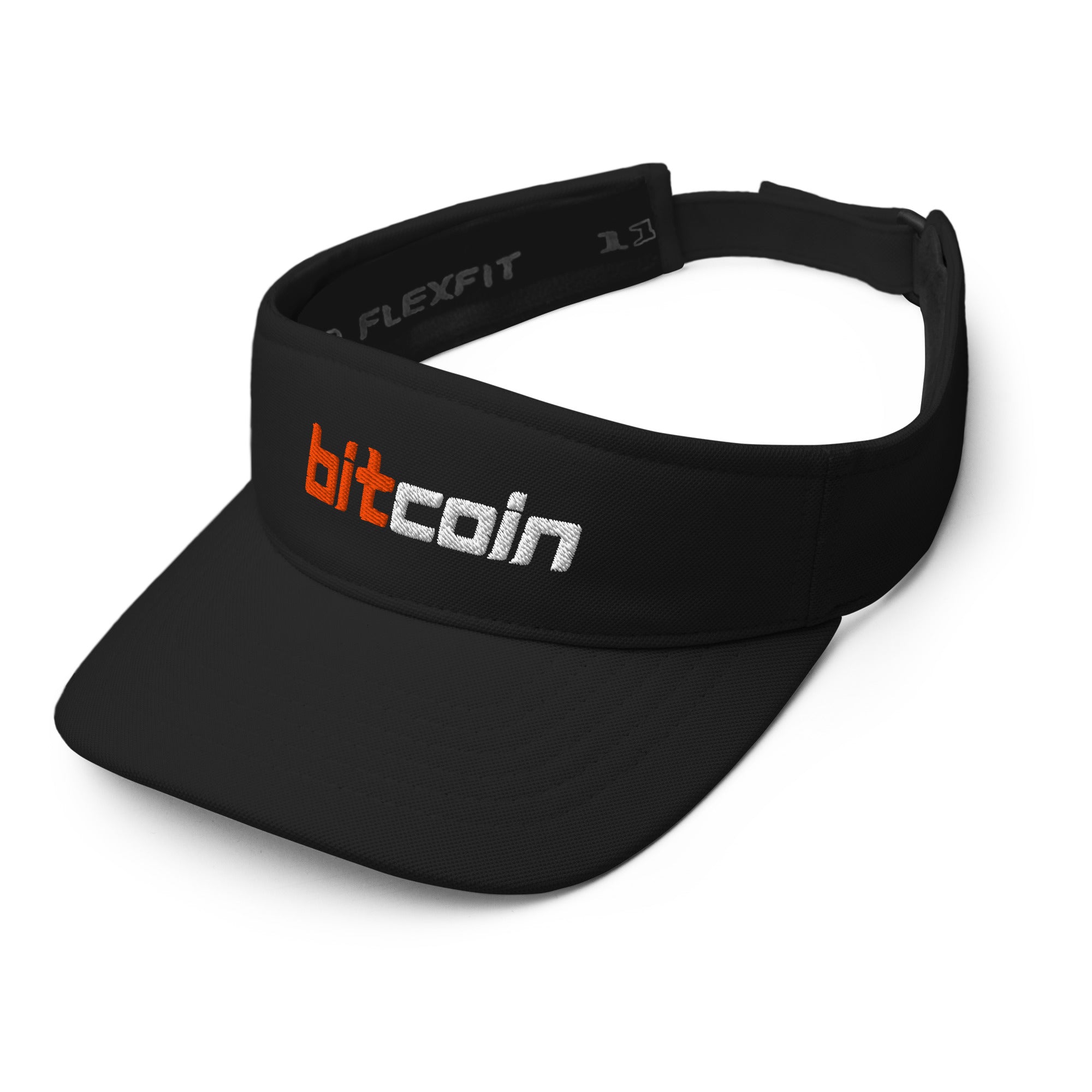Bitcoin / Visor - SVRN_T Hats - The Orange Habit