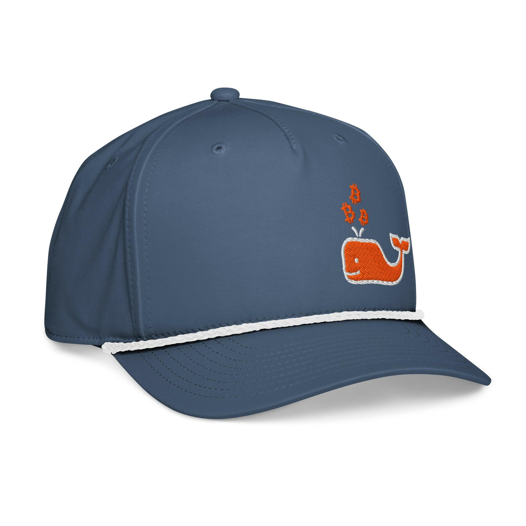 Bitcoin Whale / Braided Rope Hat - SVRN_T Hats - The Orange Habit