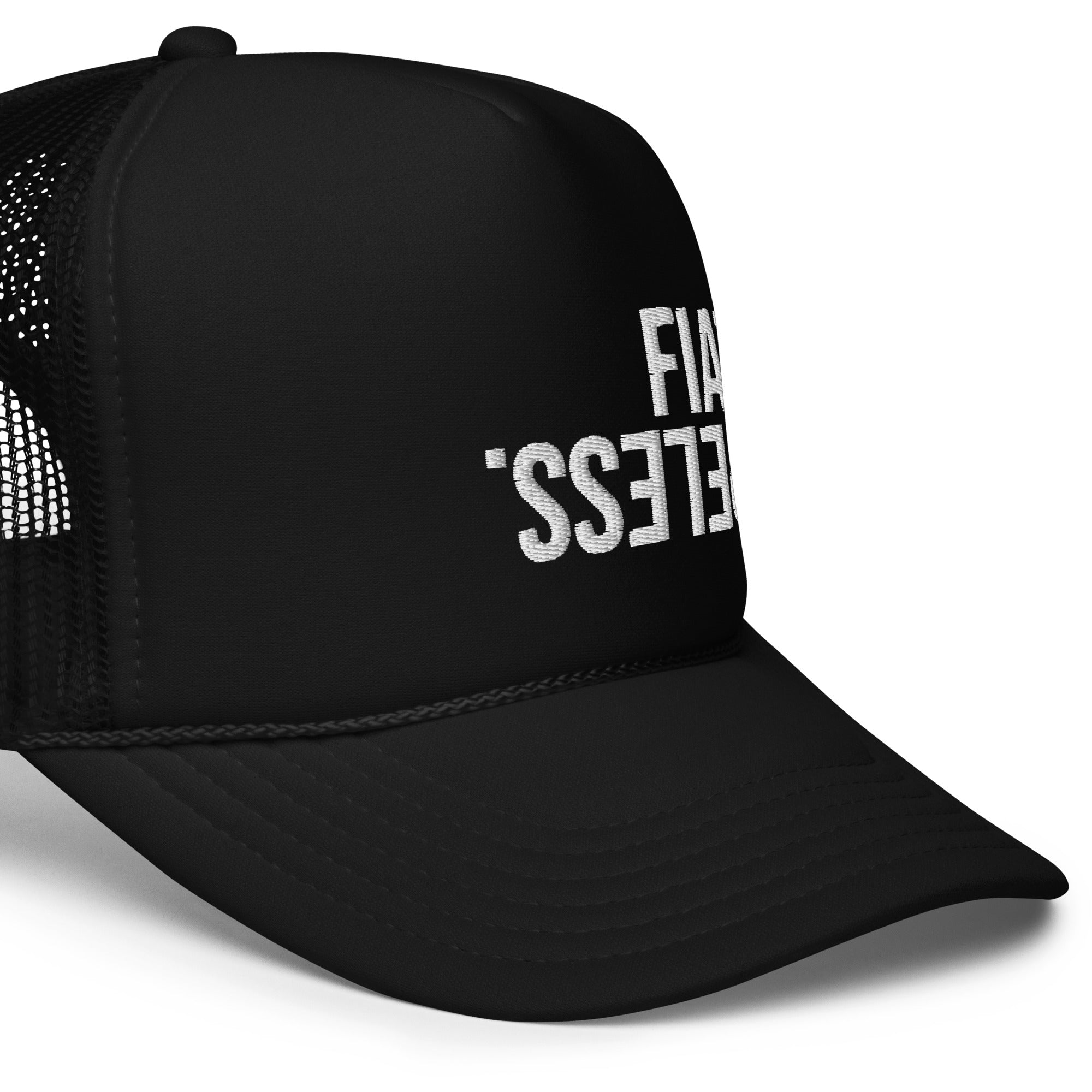 Fiat is Hopeless / Bitcoin Foam Trucker Hat - SVRN_T Hats - The Orange Habit