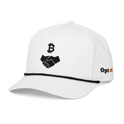 Opt Out / Bitcoin Classic Rope Cap - SVRN_T Hats - The Orange Habit