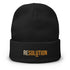 RESOLUTION / Bitcoin Beanie - SVRN_T Hats - The Orange Habit