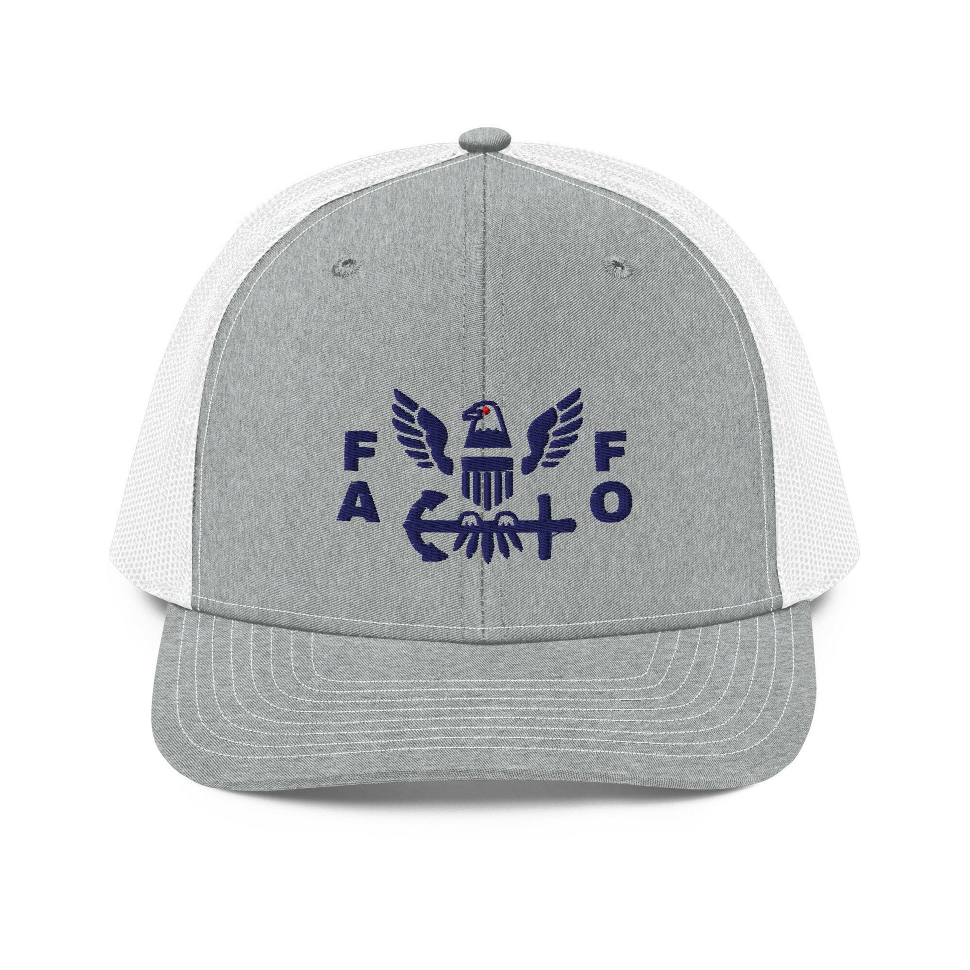 FAFO / Bitcoin Trucker Cap - SVRN_T Hats - The Orange Habit