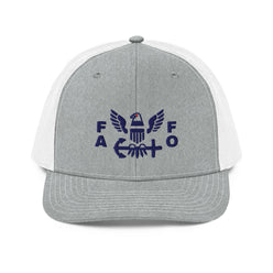 FAFO / Bitcoin Trucker Cap - SVRN_T Hats - The Orange Habit