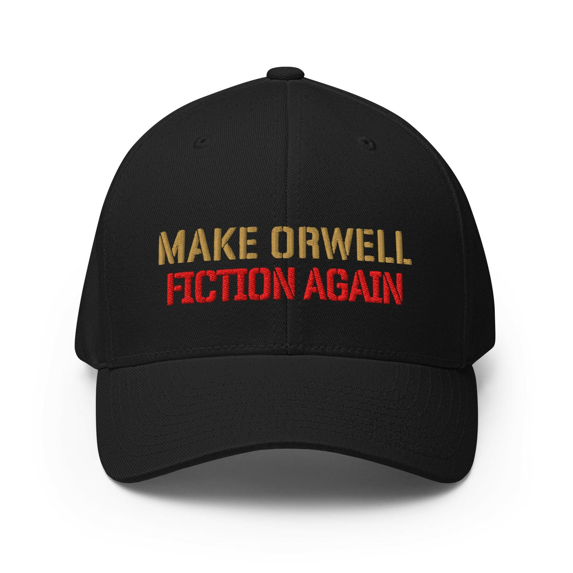1984 / Fitted Bitcoin Hat - SVRN_T Hats - The Orange Habit