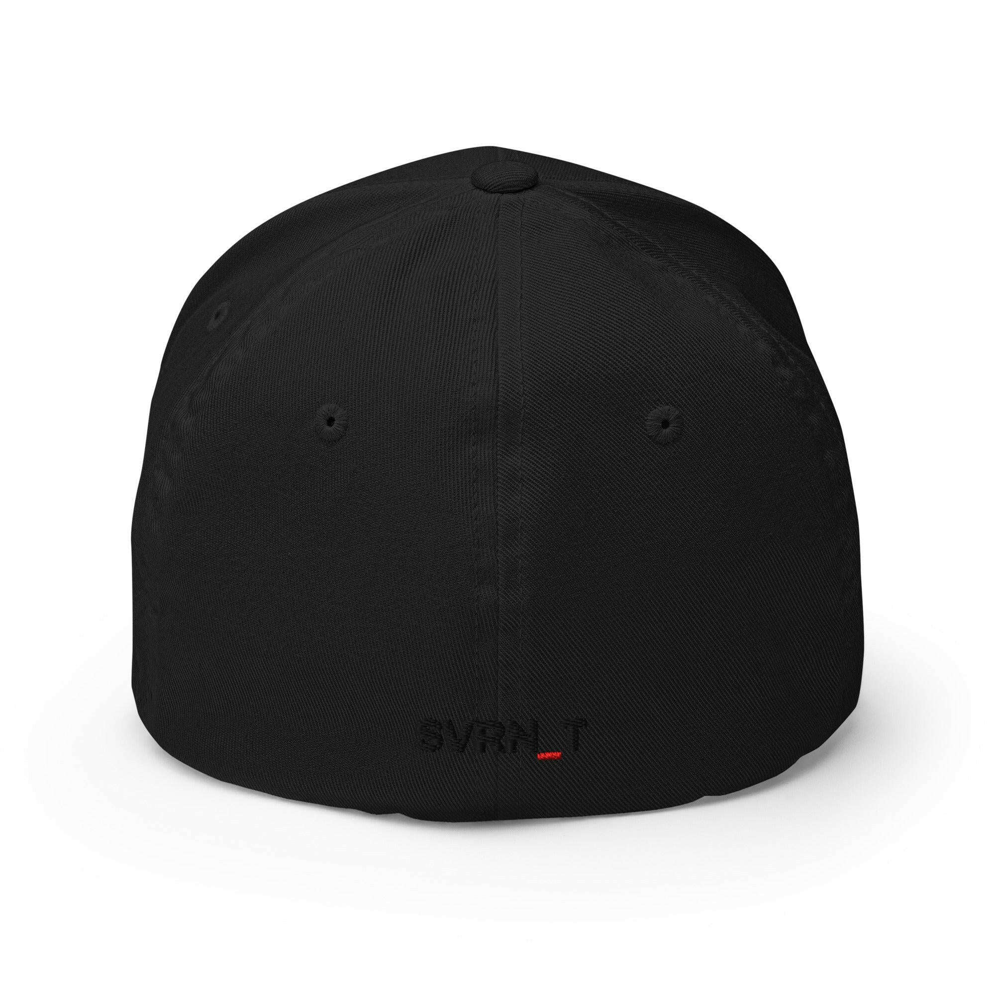 1984 / Fitted Bitcoin Hat - SVRN_T Hats - The Orange Habit