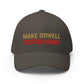 1984 / Fitted Bitcoin Hat - SVRN_T Hats - The Orange Habit