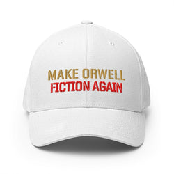 1984 / Fitted Bitcoin Hat - SVRN_T Hats - The Orange Habit