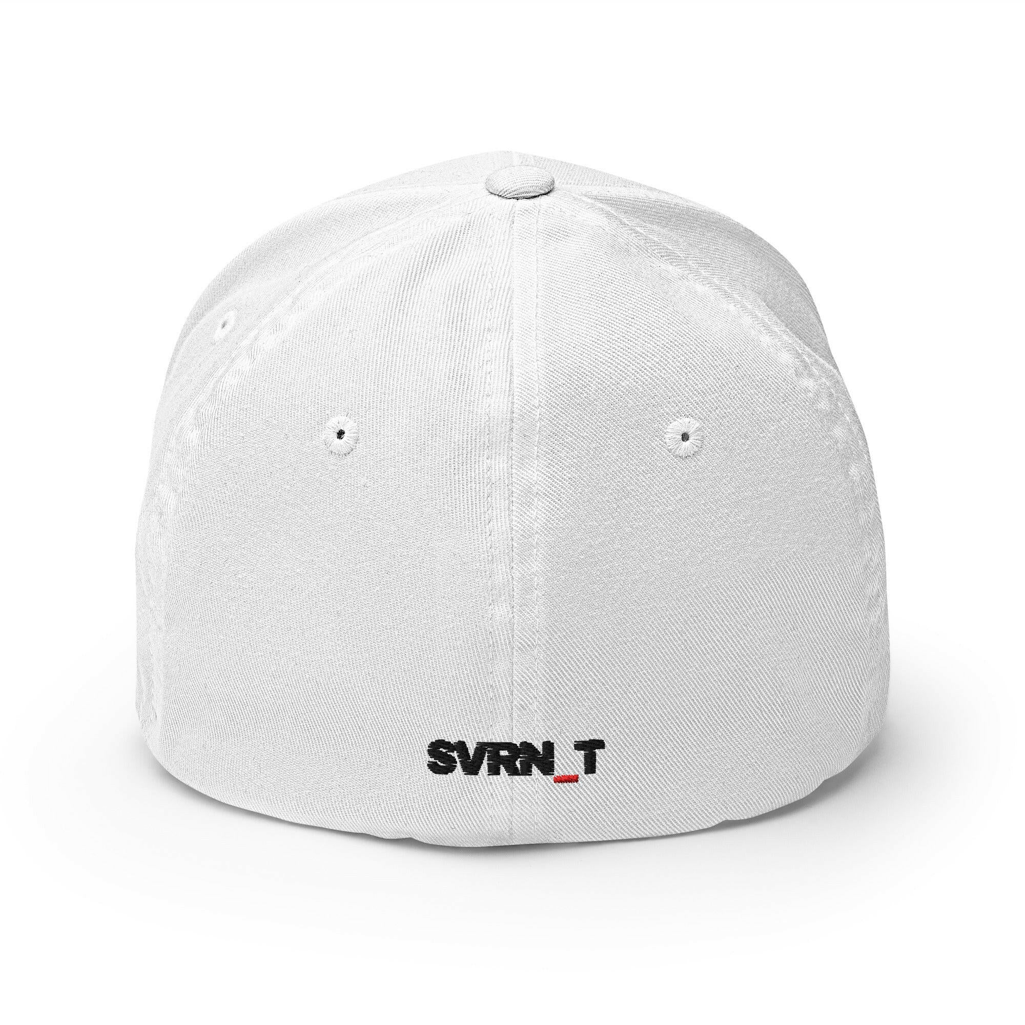 1984 / Fitted Bitcoin Hat - SVRN_T Hats - The Orange Habit