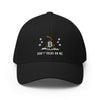 Don't Tread On Me / Fitted Bitcoin Hat - SVRN_T Hats - The Orange Habit