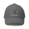 Don't Tread On Me / Fitted Bitcoin Hat - SVRN_T Hats - The Orange Habit