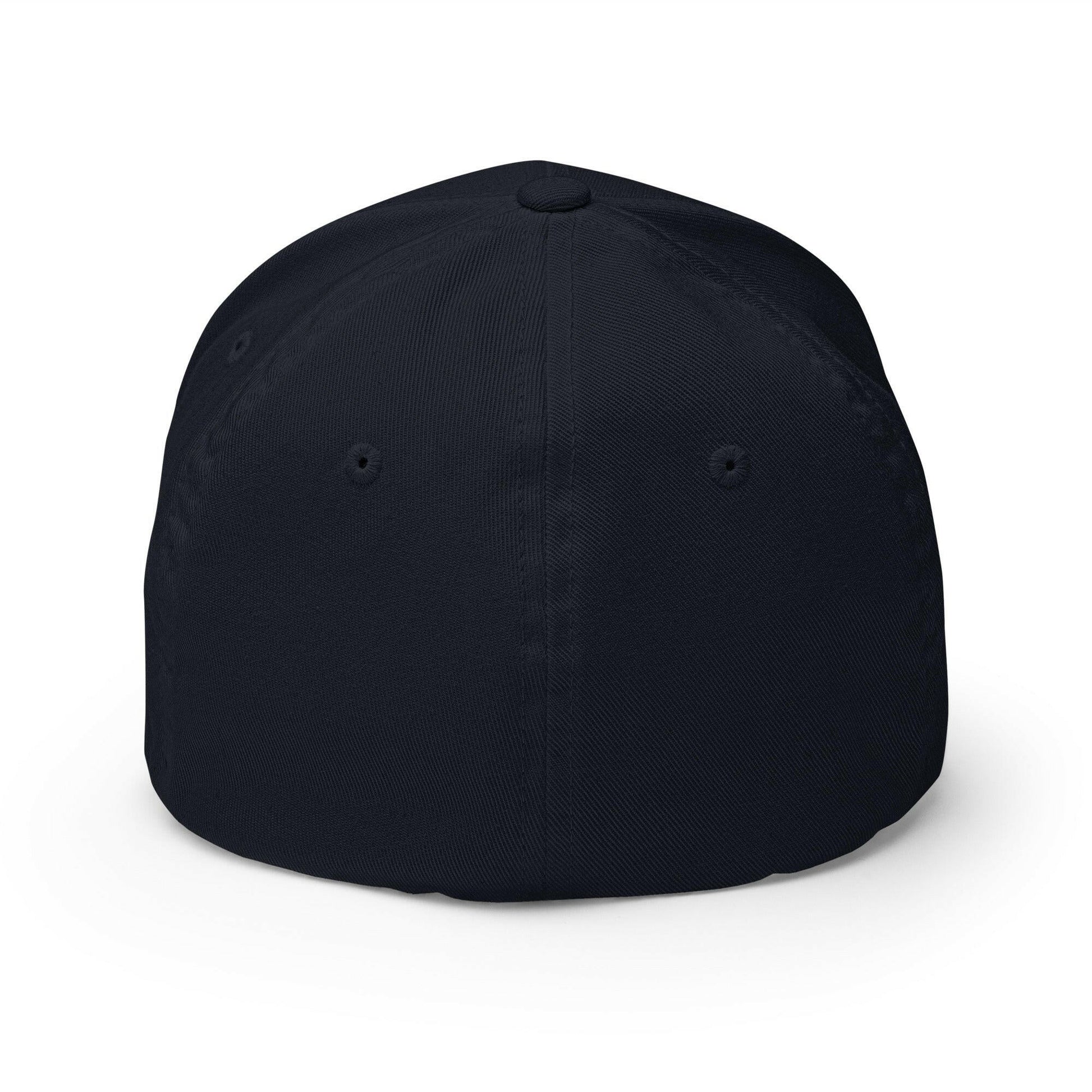 SATOSHI SMILES / Fitted Bitcoin Hat - SVRN_T Hats - The Orange Habit