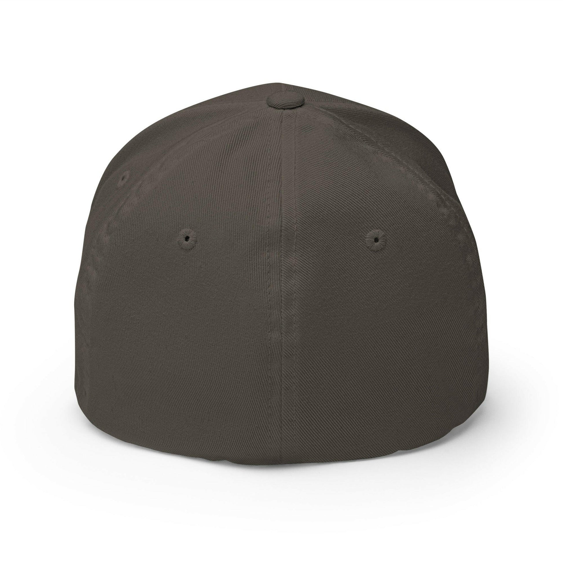 SATOSHI SMILES / Fitted Bitcoin Hat - SVRN_T Hats - The Orange Habit