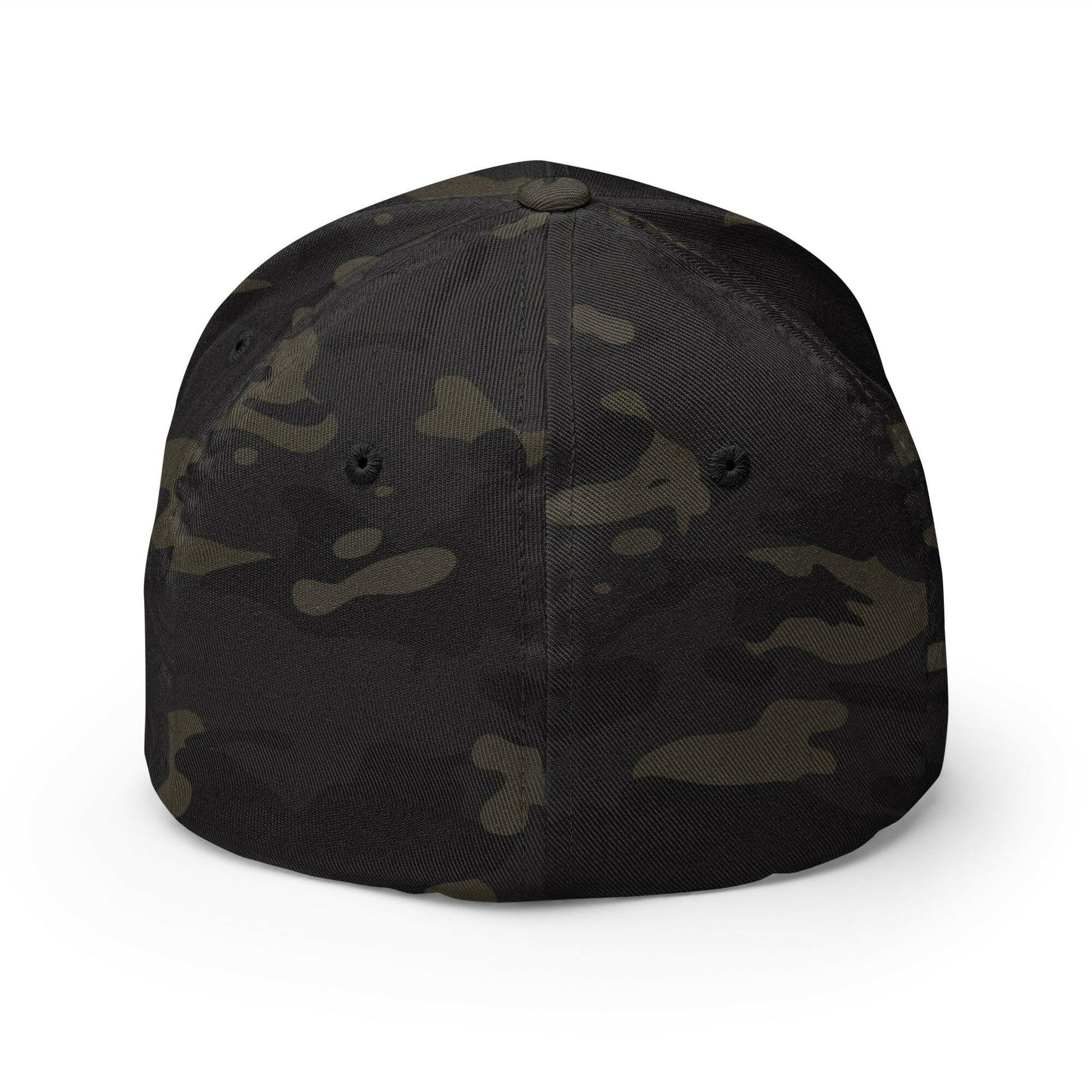 SATOSHI SMILES / Fitted Bitcoin Hat - SVRN_T Hats - The Orange Habit
