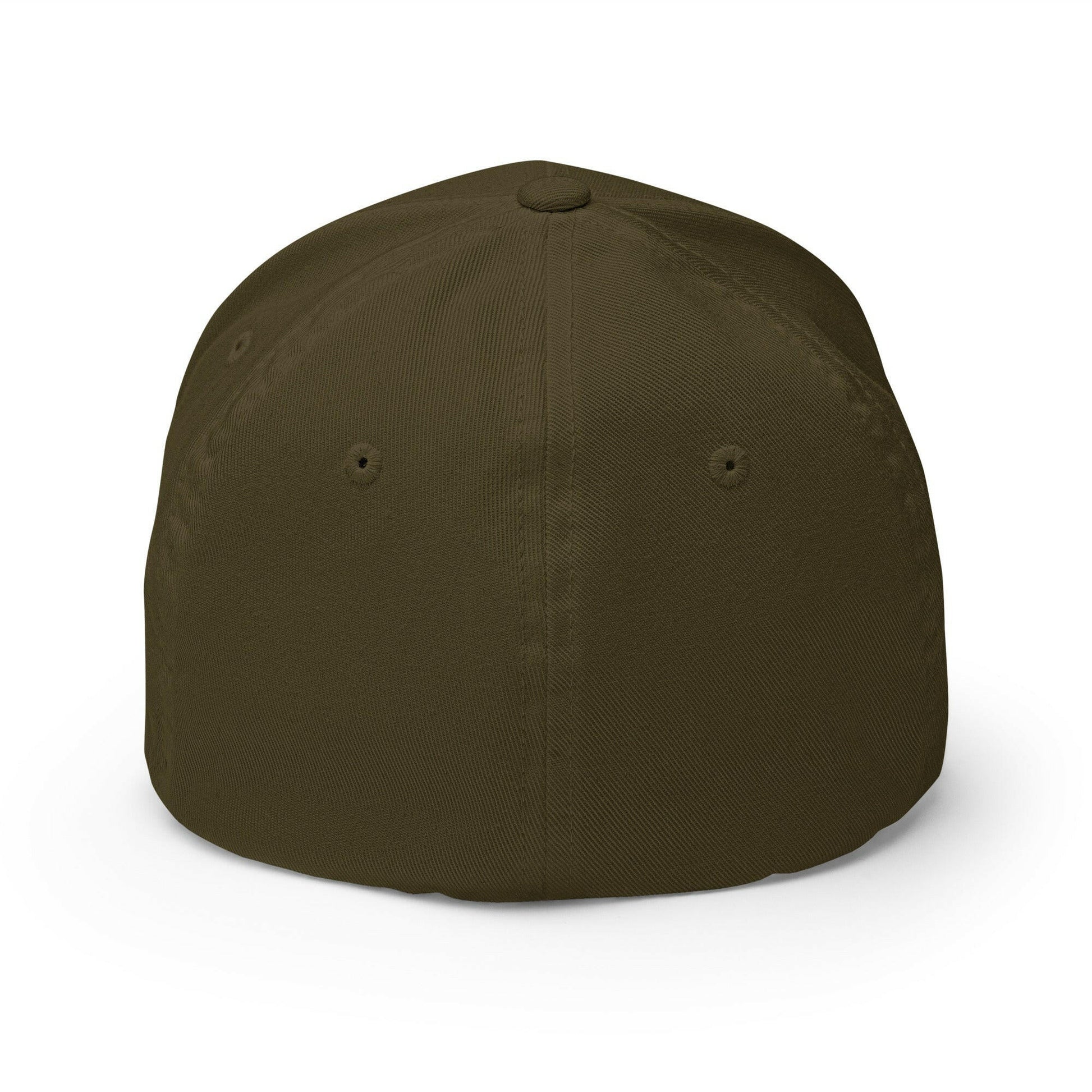 SATOSHI SMILES / Fitted Bitcoin Hat - SVRN_T Hats - The Orange Habit
