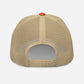 SATOSHI / Bitcoin Trucker Cap (Gold) - SVRN_T Hats - The Orange Habit