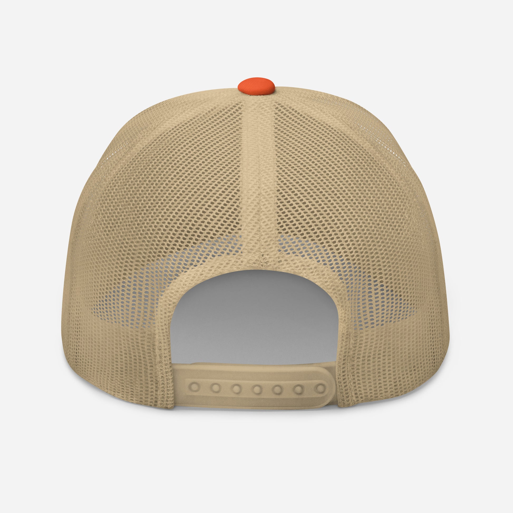 SATOSHI / Bitcoin Trucker Cap (Gold) - SVRN_T Hats - The Orange Habit
