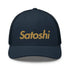 SATOSHI / Bitcoin Trucker Cap (Gold) - SVRN_T Hats - The Orange Habit