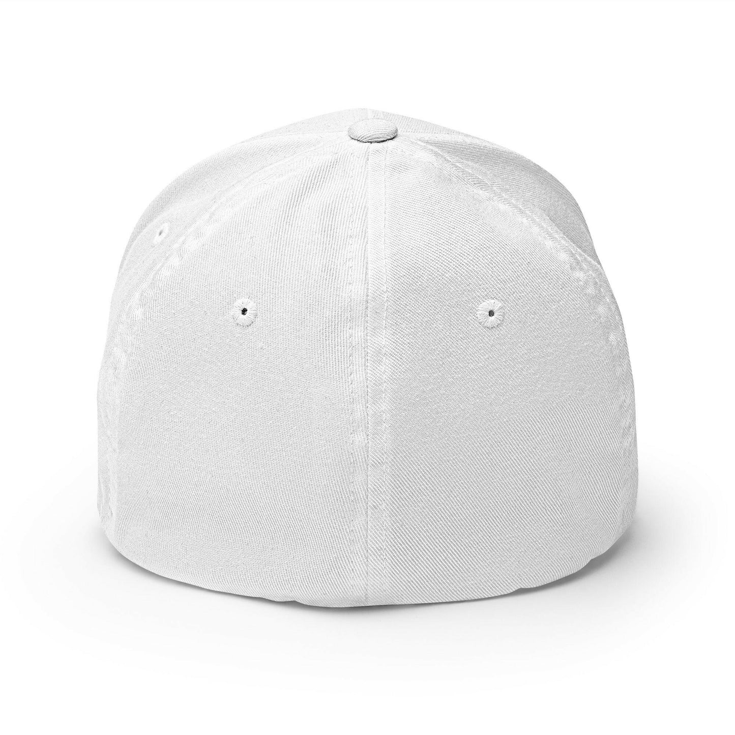 MAGA / White and Gold Fitted Hat - SVRN_T Hats - The Orange Habit