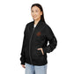 Branded / Embroidered Bomber Jacket - SVRN_T - The Orange Habit