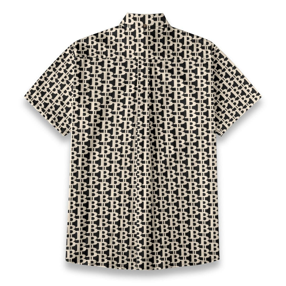 The B / Mens Cotton Slub Bitcoin Shirt - SVRN_T - The Orange Habit