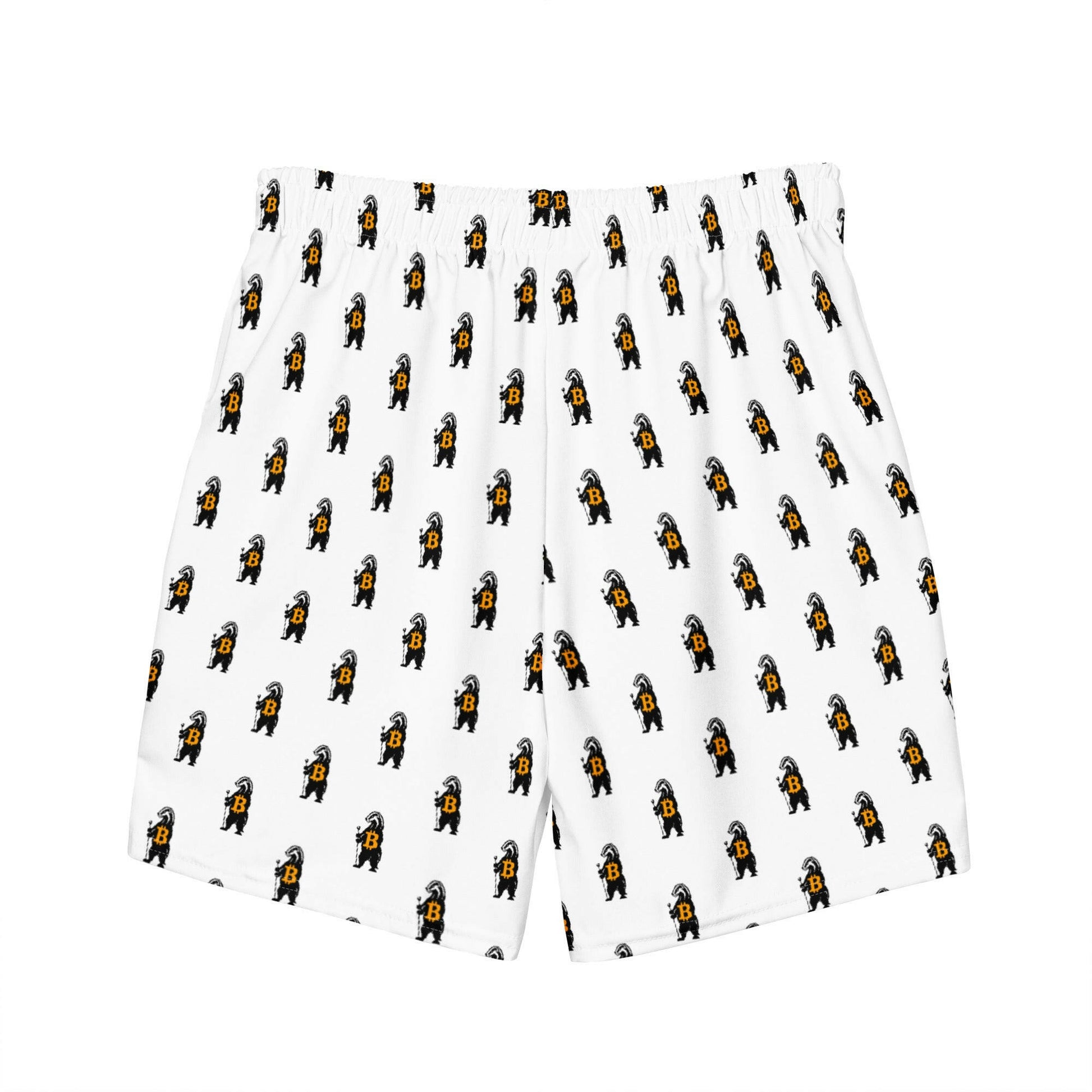 Bitcoin Swim Trunks / HONEY BADGER - SVRN_T - The Orange Habit