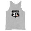 Route 21 / Men's Bitcoin Tank Top - SVRN_T - The Orange Habit