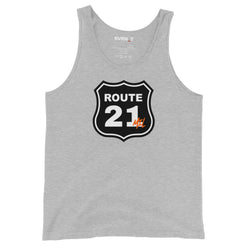Route 21 / Men's Bitcoin Tank Top - SVRN_T - The Orange Habit