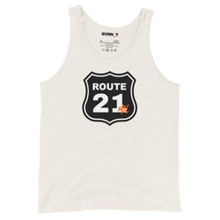 Route 21 / Men's Bitcoin Tank Top - SVRN_T - The Orange Habit