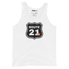 Route 21 / Men's Bitcoin Tank Top - SVRN_T - The Orange Habit