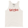 Satoshi Red / Men's Bitcoin Tank Top - SVRN_T - The Orange Habit