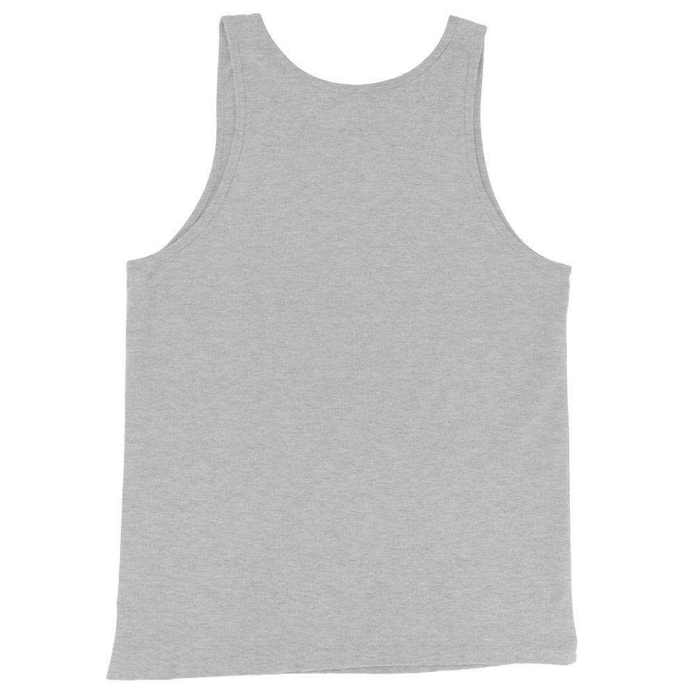 Satoshi Red / Men's Bitcoin Tank Top - SVRN_T - The Orange Habit