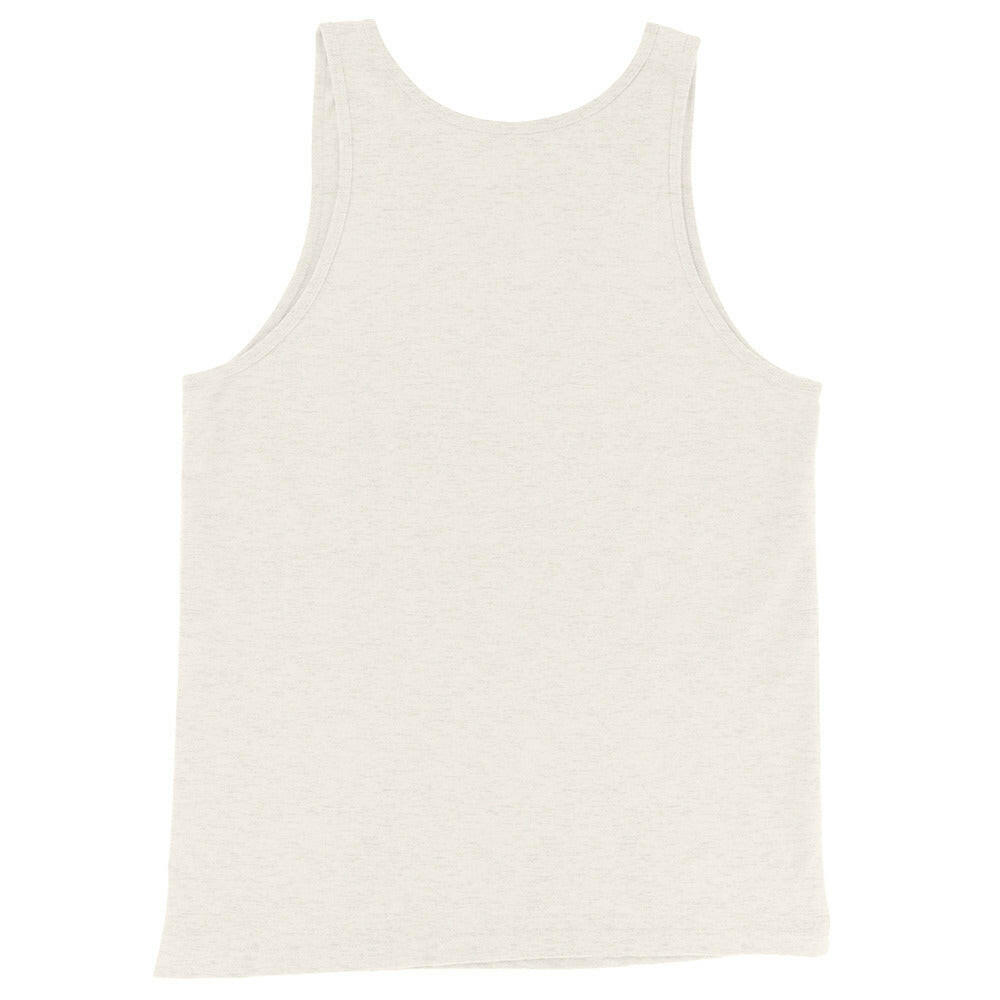 Satoshi Red / Men's Bitcoin Tank Top - SVRN_T - The Orange Habit